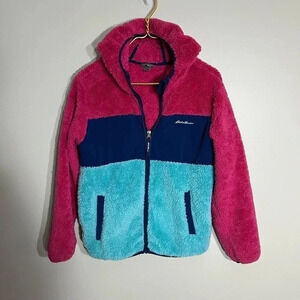 Girls Eddie Bauer super soft coat size‎ large (14/16)